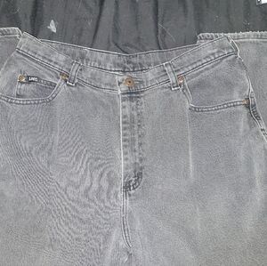 Lee black jeans 14 p
